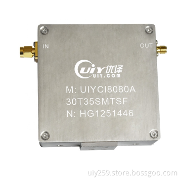UIY RF Coaxial Isolator 30-35 MHz